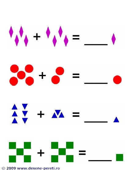 planse educative matematica adunarea